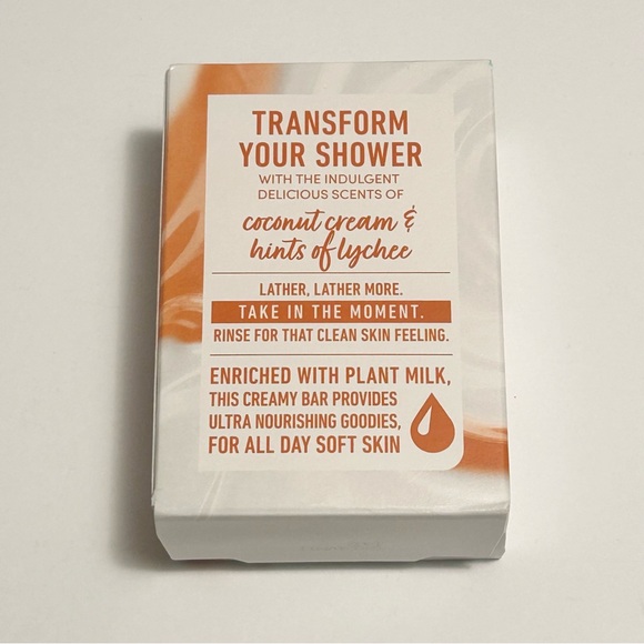 DOVE Coconut Milk & Sugar
Lychee Plant Milk Cleansing Bar 5 oz NEW - Picture 2 of 4